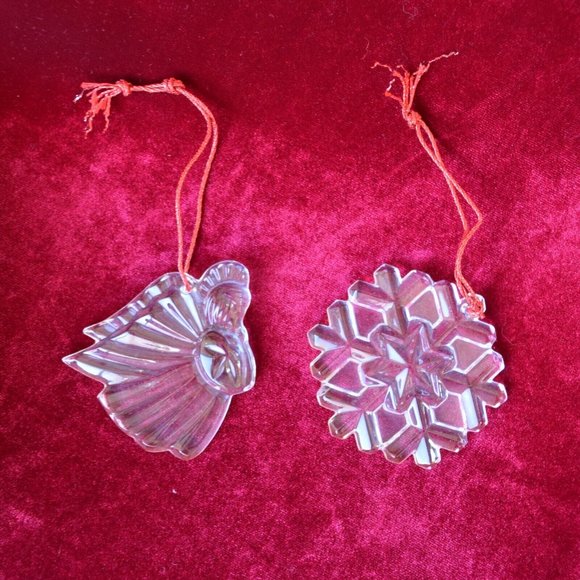 Princess House Holiday Princess House Set Of 2 24 Lead Crystal